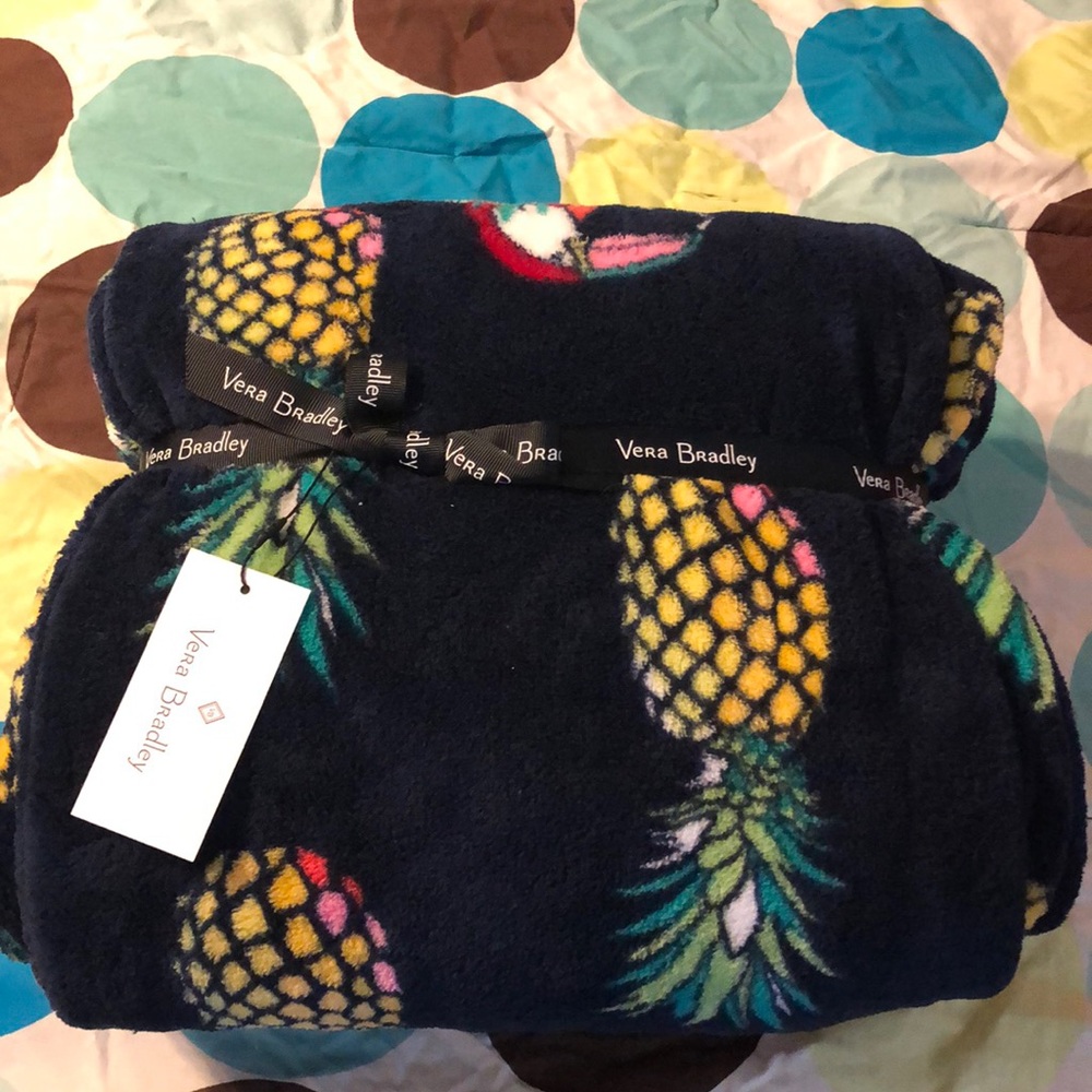 Vera Bradley Throw Blanket Toucan Party
